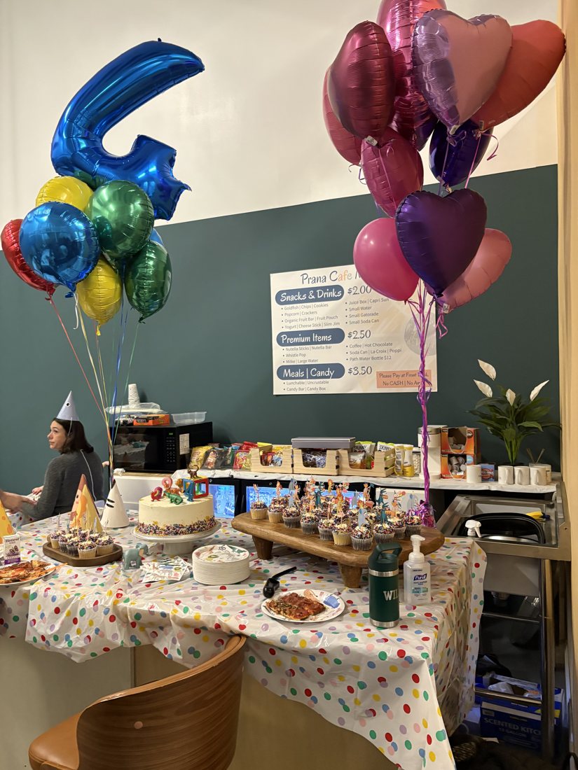 A joyful birthday party at Prana Play in Carmel
