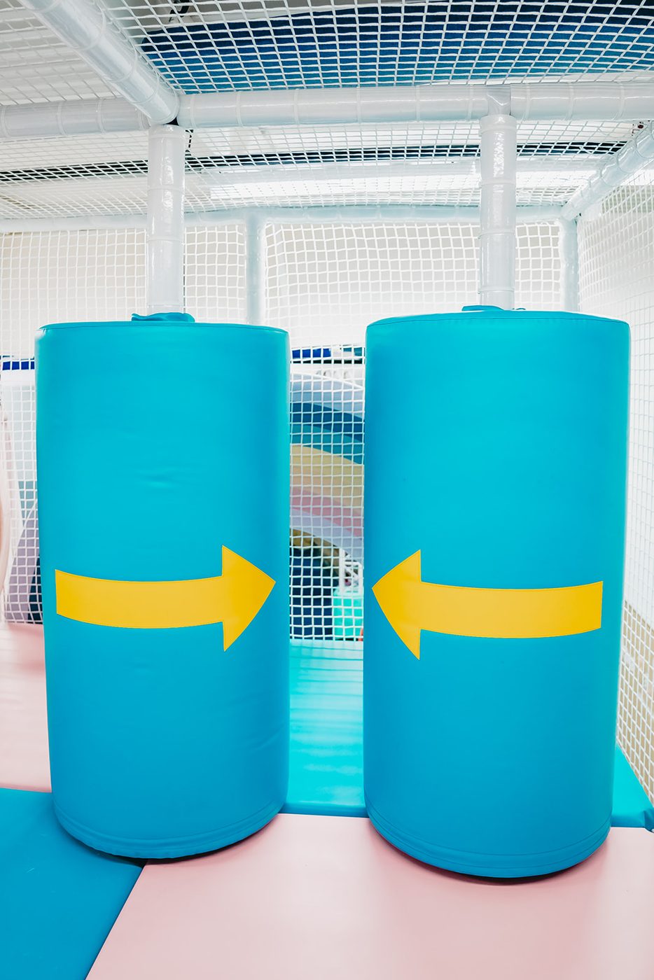 Soft foam play obstacles